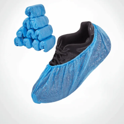 sur chaussure jetable  boite 100 pièces 