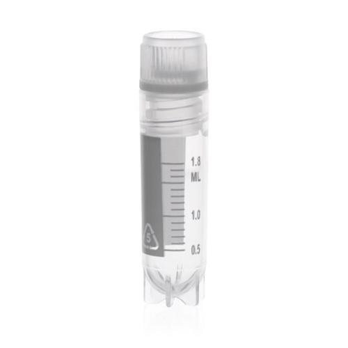 Cryotube 1,8 ml bouchon à vis fond rond